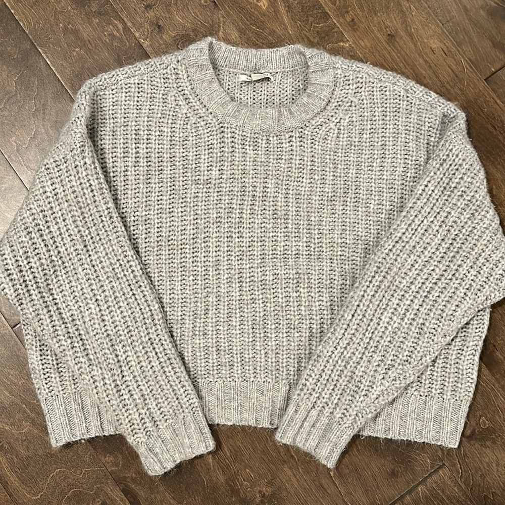 American Eagle Outfitters Gray Sweater